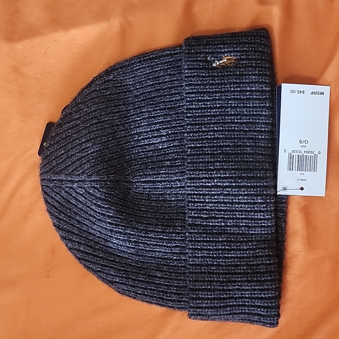 Gray Polo Hat